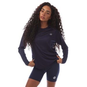Skins Womens/Ladies Series-3 Long-Sleeved T-Shirt / Navy